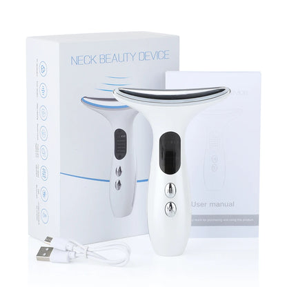 3 Modes Neck Beauty Device EMS Face Lifting Machine