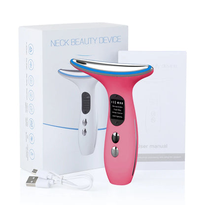 3 Modes Neck Beauty Device EMS Face Lifting Machine