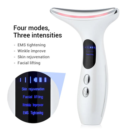 3 Modes Neck Beauty Device EMS Face Lifting Machine