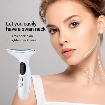 3 Modes Neck Beauty Device EMS Face Lifting Machine